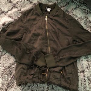 H&M olive green jacket
